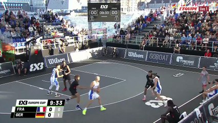 Le replay de France - Allemagne - Basket 3x3