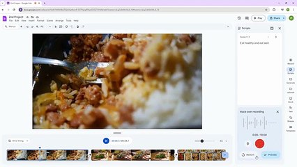 Google Vids - Lesson 29 - Recording your Voice Overs