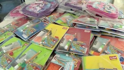 Entregan más de 750 paquetes escolares para todos los estudiantes del municipio de Escobedo