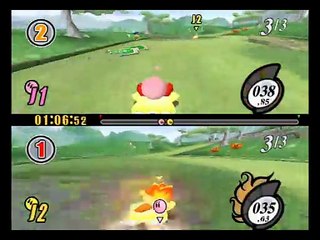 Kirby Air Ride online multiplayer - ngc