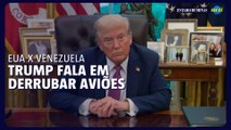 Trump ameaça derrubar aviões da Venezuela no Caribe