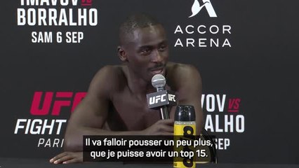 UFC Paris - Gomis : "Maintenant, je veux un top 15 !"