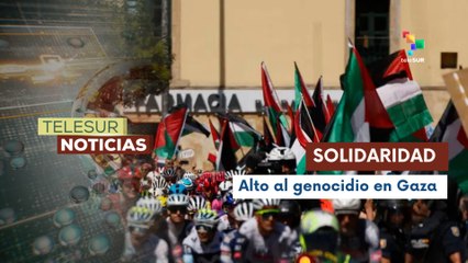 España se moviliza exigiendo el alto al fuego ante el genocidio israelí en Gaza