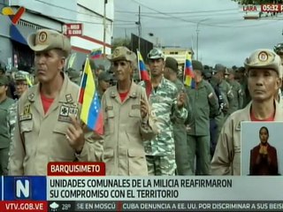 Lara | Unidades Comunales de la Milicia reafirmaron su compromiso con la defensa del territorio