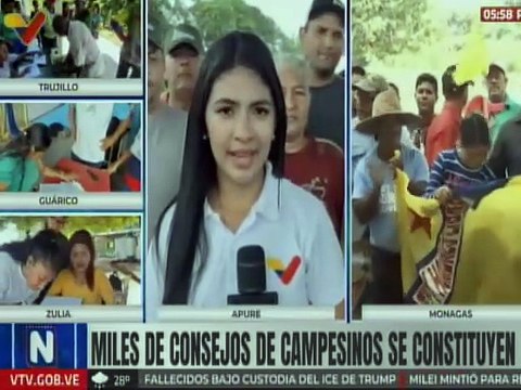 Más de 53 mil apureños participan activamente para elegir integrantes de los Consejos Campesinos