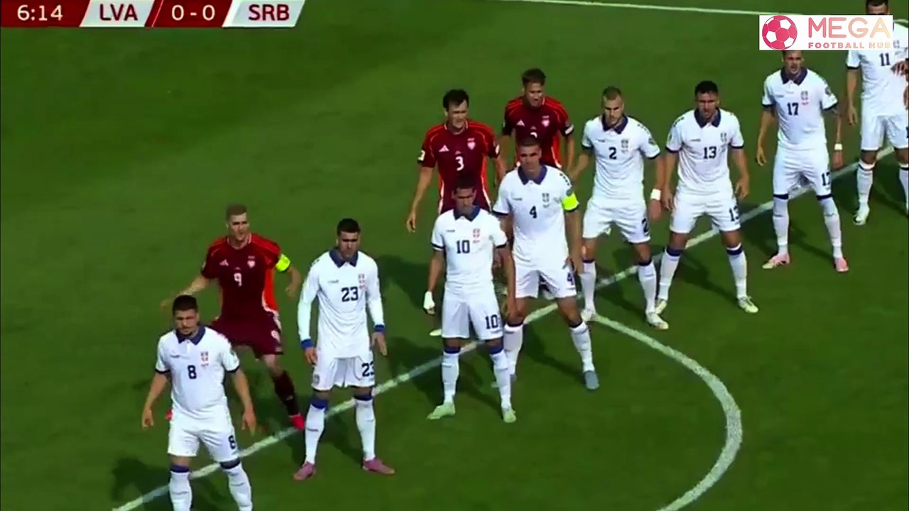 LATVIA vs SERBIA | UEFA 2026 WORLD CUP QUALIFIERS | GOALS & EXTENDED HIGHLIGHTS