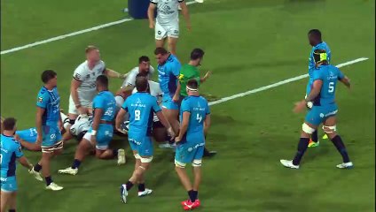 TOP 14 - Essai de Lenni NOUCHI (MHR) - Montpellier Hérault Rugby - RC Toulon