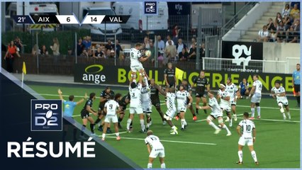 PRO D2 Saison 2025-2026 J02 - Résumé Provence Rugby - Valence Romans