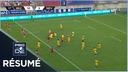 PRO D2 Saison 2025-2026 J02 - Résumé AS Béziers Hérault - USON Nevers