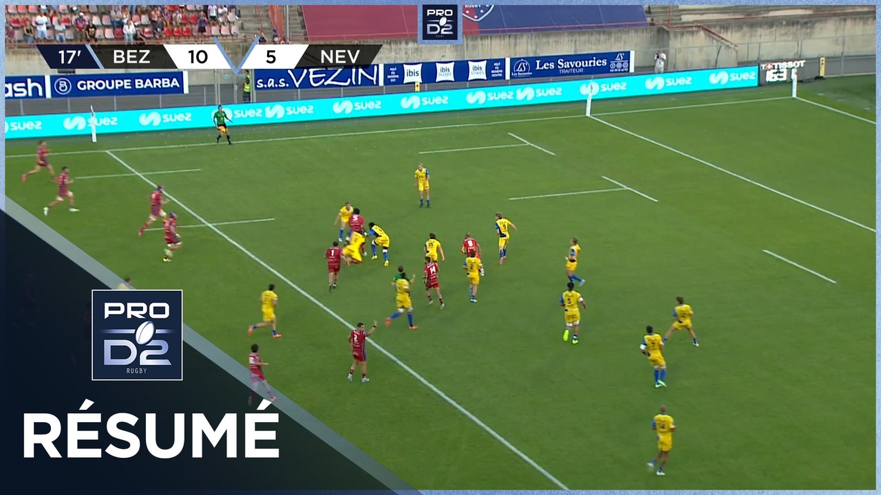 PRO D2 Saison 2025-2026 J02 - Résumé AS Béziers Hérault - USON Nevers