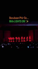 The whole dance getting in 100m view and genius book world record light dance