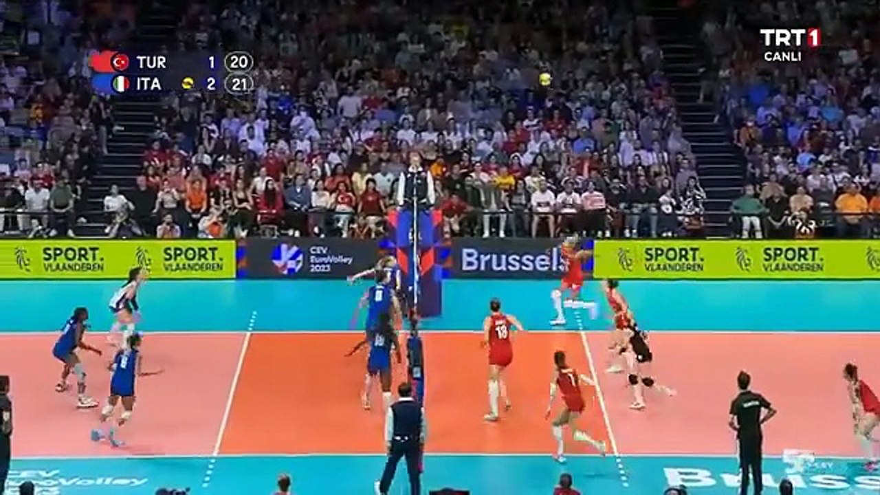 TÜRKİYE - İTALYA 3-2 2023 AVRUPA VOLEYBOL ŞAMPİYONASI