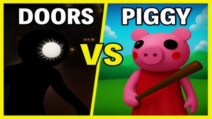 "Roblox Doors VS Piggy 🔥 Epic Horror Showdown | Funny VS Gameplay 2025"