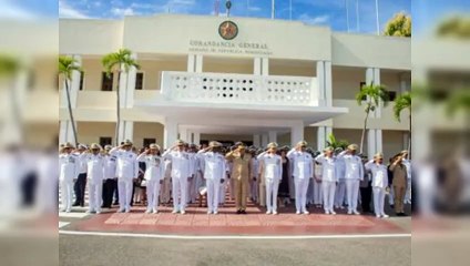 Crisóstomo Martínez asume como comandante de Armada dominicana