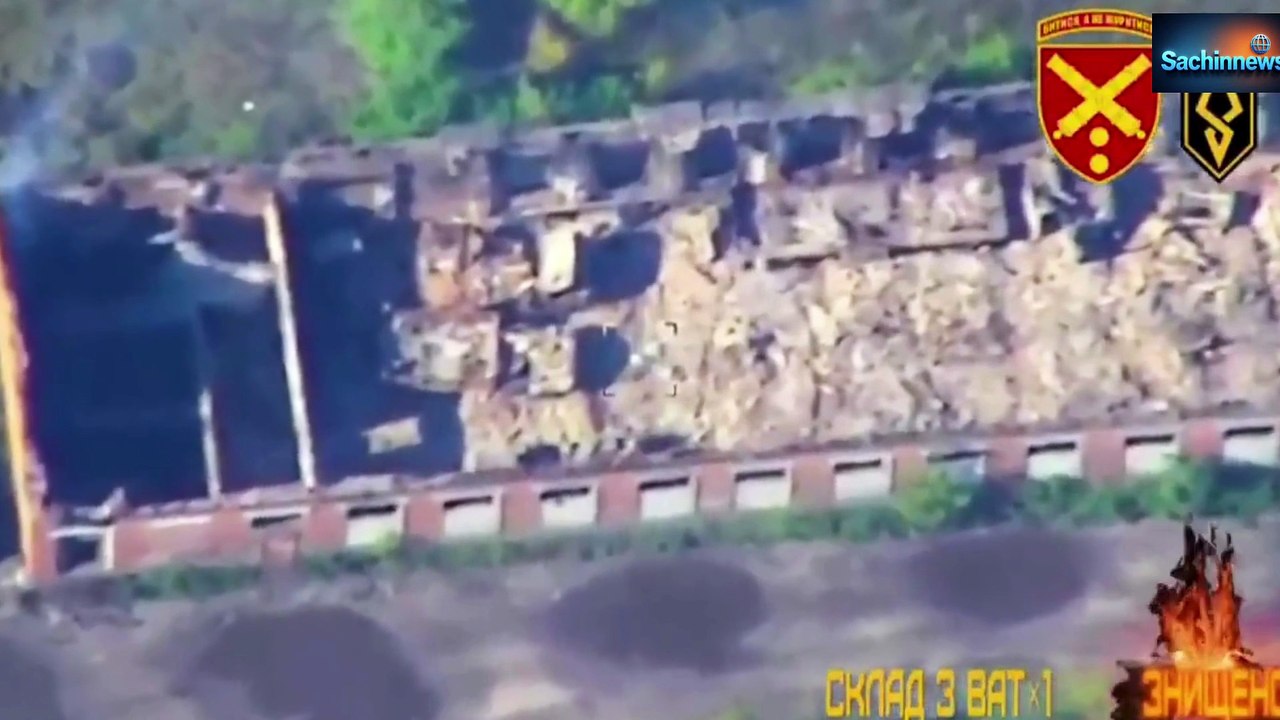 Ukraine Drone Strik Russian Military Trucks & Hangars Destroyed in Belgorod- Ukraine VS Russia
