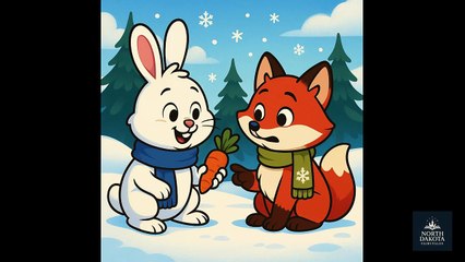 La Lección de la Zanahoria del Conejo | Cuento Infantil de Invierno | Cuentos de Hadas de North Dakota