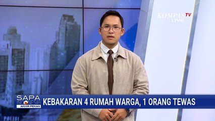 Kronologi 4 Rumah Warga di Karawang terbakar, 1 Orang Tewas | SAPA PAGI