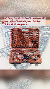 Bộ Dụng Cụ Sửa Chữa Oto Xe Máy 121 Món Kirito Chuyên Nghiệp Giá Rẻ - TRIPMAP Marketplace