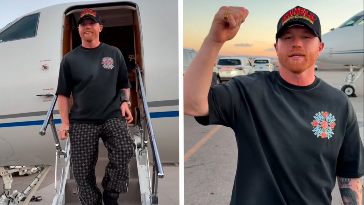 Canelo Álvarez ya está en Las Vegas; así se impone el mexicano previo al duelo con Terence Crawford