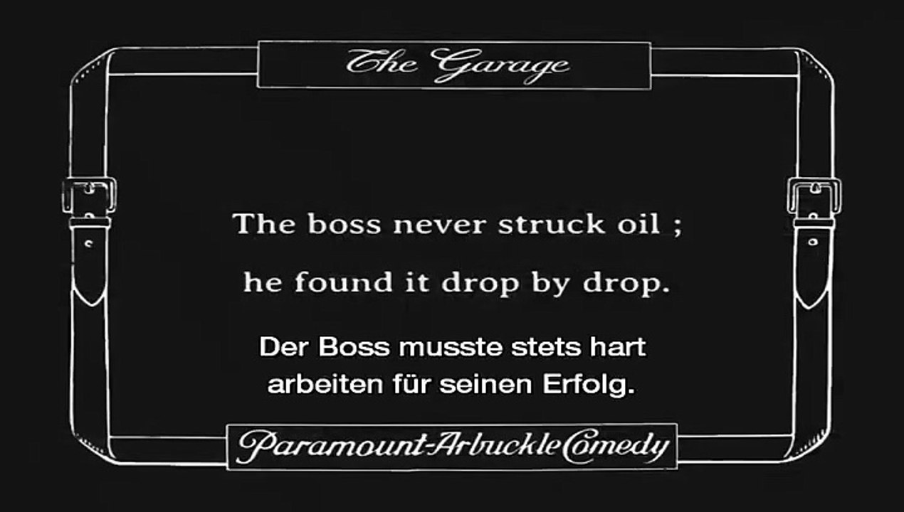 🎬 Buster Keaton – The Garage (1920) | Silent Comedy with Roscoe “Fatty” Arbuckle 🎭