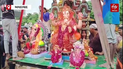 વાજતે-ગાજતે વિઘ્નહર્તાની વિદાઈ, અમદાવાદમાં ગણેશ વિસર્જન માટે રિવરફ્રન્ટ પર લોકોનો મહાસાગર ઉમટ્યો