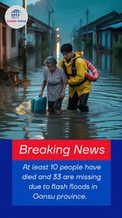 Casualties from Flash Floods in china.#news #trendingshorts #trending
