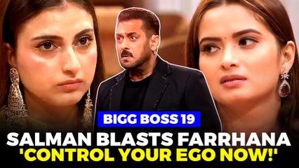 Bigg Boss 19, Weekend Ka Vaar: Salman Khan Schools Farrhana Bhatt