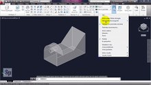 Autocad - Crear vistas a partir de una pieza o modelo 3D. Vistas 2D desde 3D. Tutorial en español HD
