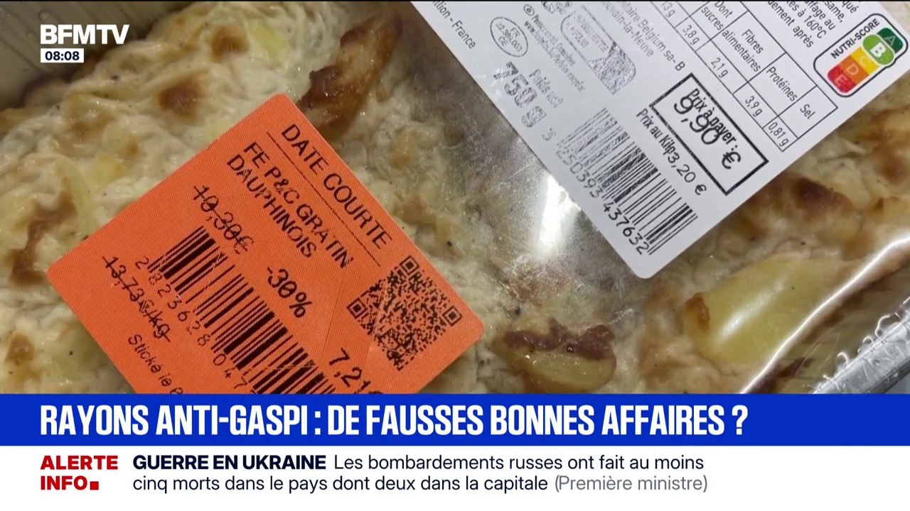 Rayons anti-gaspi: la grande distribution accusée de gonfler le prix de base pour faire croire à un rabais plus important