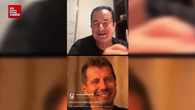 Acun Ilıcalı'dan Emre Belözoğlu'na canlı yayında doğum günü sürprizi
