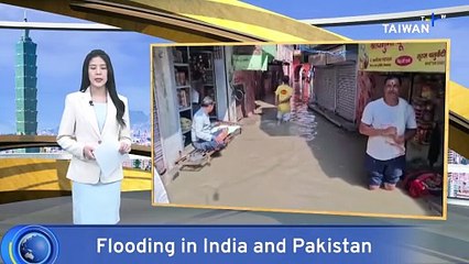 Heavy Rain, Flooding Cause Mass Damage in India, Pakistan