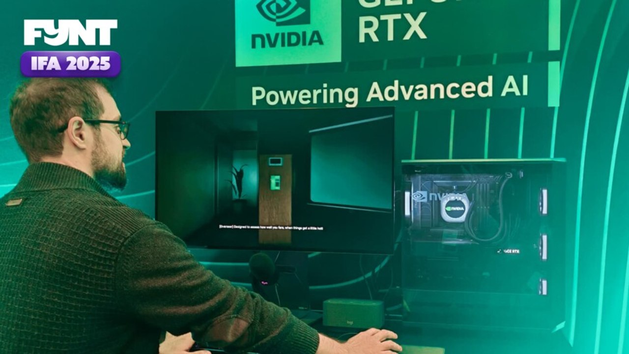 Nvidia ace in the oversight bureau: demo auf der ifa 2025