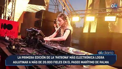 La primera edición de la 'Patrona' más electrónica logra aglutinar a más de 20.000 fieles en el Paseo Marítimo de Palma
