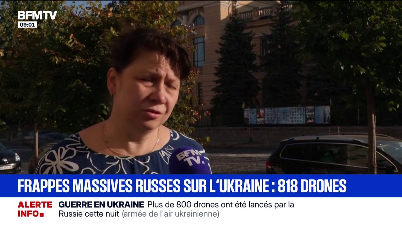 "C'était une nuit très dure": l'Ukraine visée par plus de 800 drones et missiles russes