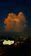 اسلام آباد پاکستان بادل کا منظر Islamabad me badal phatny ka manzar