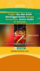 Kematian ibu dan balita di sekadau usai makan jamur hutan bikin geger warga desa