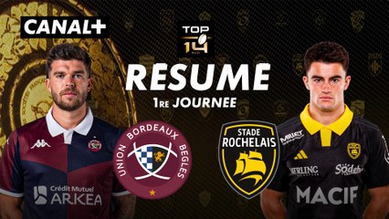 Le résumé de Bordeaux-Bègles / La Rochelle - 1re journée - TOP 14 2025/2026