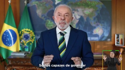 Lula critica 'traidores da nação' e defende soberania do país em discurso na TV