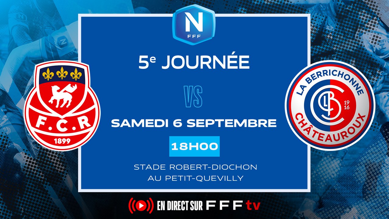 J5 I FC Rouen 1899 - LB Châteauroux (1-2) I National FFF 2025-2026