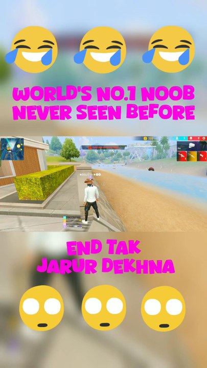 😂World's No.1 Noob Player😂 You Never Seen Before Like This Player😂 #9xdgaming #freefire #funny #reelsfbシ #reelschallenge #shortvideo #reelsfypシ #insta #instadaily #fun #funny