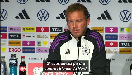 Nagelsmann "n'a pas peur" de perdre son poste