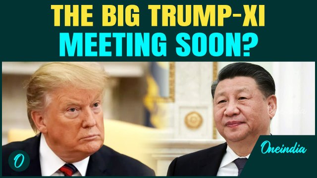 Trump-Xi Jinping meeting soon?|After ‘Losing’ India & Russia to China, Trump to meet Xi in October?