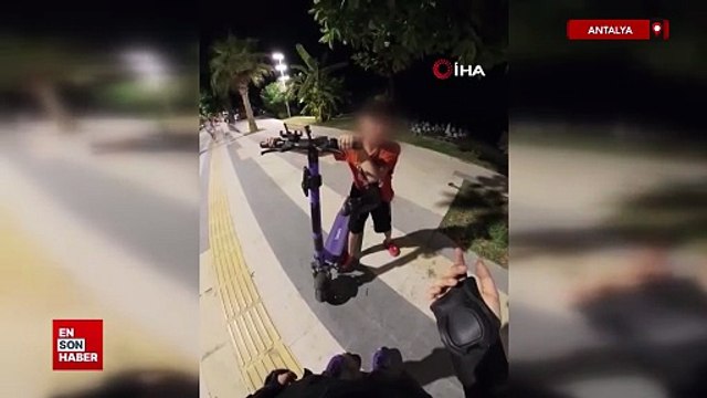 Antalya'da sahilde kaybolan çocuk patenci Rus kadın sayesinde bulundu