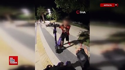 Antalya'da sahilde kaybolan çocuk patenci Rus kadın sayesinde bulundu