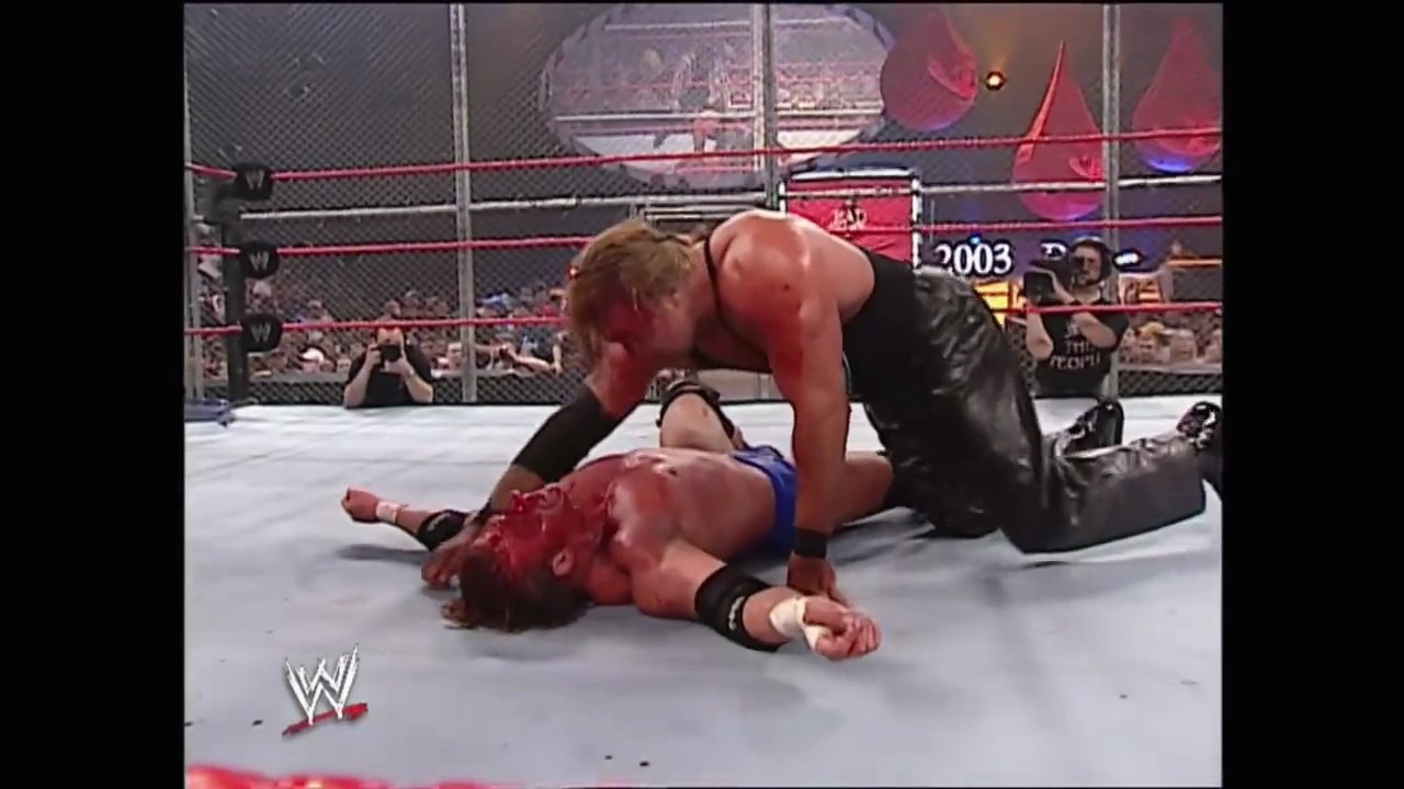 Triple H vs Kevin Nash - World Heavyweight Championship Hell In A Cell Match - Bad Blood 2003 15/6/03