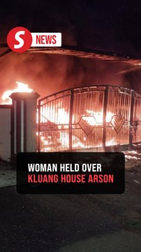 Woman detained over suspected arson at Kluang home