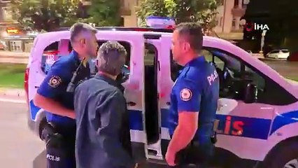 Alkol alıp direksiyona geçti, kaza yapıp gözaltına alınınca, Hayvan mıyım. dedi