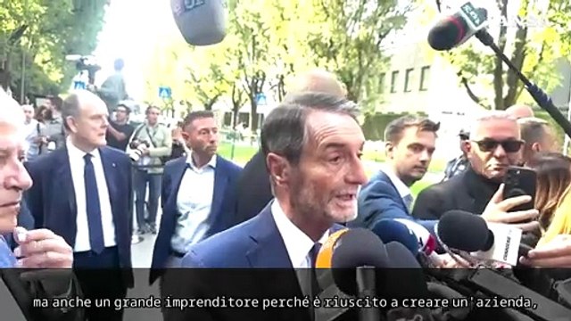 Armani, Attilio Fontana: La Lombardia lo ricordera'