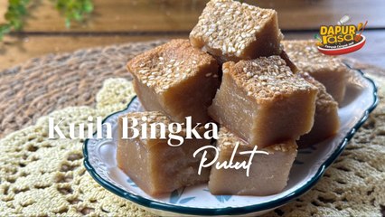 Bingka Pulut Tradisi: Kenyal Menggoda Selera