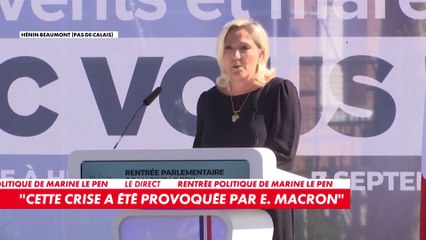 «Un effondrement démocratique, économique et sécuritaire», Marine Le Pen dresse le bilan de l'année